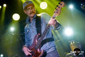 Eric Johanson of New Orleans performs at the Salvage Station in Asheville, NC