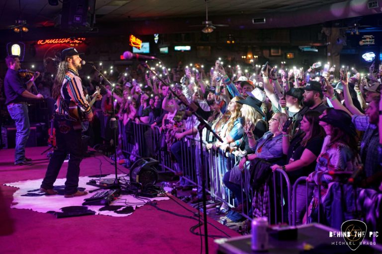 Ian Munsick performs to a sold out crowd at Blind Horse Saloon in Greenville, SC