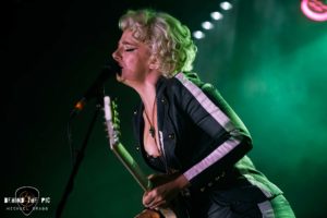 Samantha Fish performs at the Salvage Station in Asheville, NC