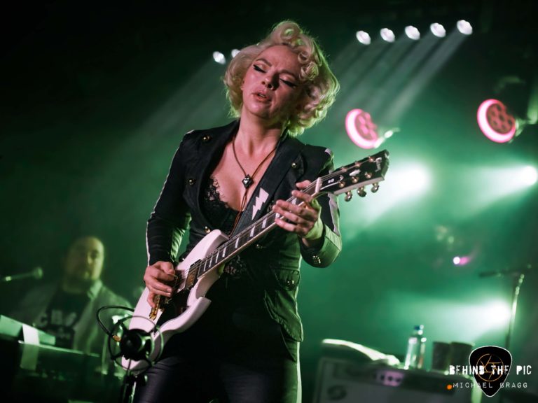 Samantha Fish performs at the Salvage Station in Asheville, NC