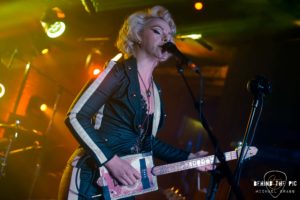 Samantha Fish performs at the Salvage Station in Asheville, NC