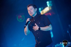 Scotty McCreery performs to a sold out crowd at The Blind Horse Saloon in Greenville, SC