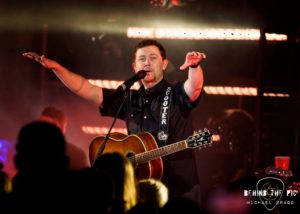 Scotty McCreery performs to a sold out crowd at The Blind Horse Saloon in Greenville, SC