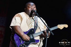 Christone "Kingfish" Ingram performed as part of the Buddy Guy "Damn Right Farewell" tour at Spartanburg Memorial Auditorium