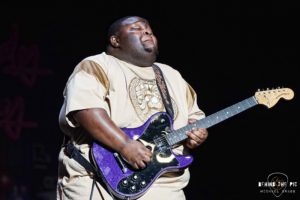 Christone "Kingfish" Ingram performed as part of the Buddy Guy "Damn Right Farewell" tour at Spartanburg Memorial Auditorium