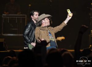 Dustin Lynch performed as part of Kane Brown's "Drunk or Dreaming Tour" at Bon Secours Wellness Arena in Greenville, SC