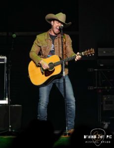 Dustin Lynch performed as part of Kane Brown's "Drunk or Dreaming Tour" at Bon Secours Wellness Arena in Greenville, SC