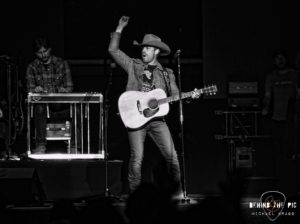 Dustin Lynch performed as part of Kane Brown's "Drunk or Dreaming Tour" at Bon Secours Wellness Arena in Greenville, SC