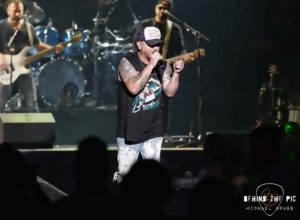 LoCash performed as part of Kane Brown's "Drunk or Dreaming Tour" at Bon Secours Wellness Arena in Greenville, SC