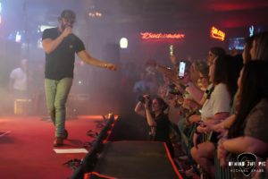 Dylan Scott performs to a sold out crowd at Blind Horse Saloon in Greenville South Carolina