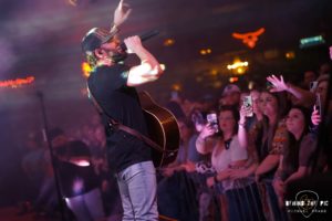 Dylan Scott performs to a sold out crowd at Blind Horse Saloon in Greenville South Carolina