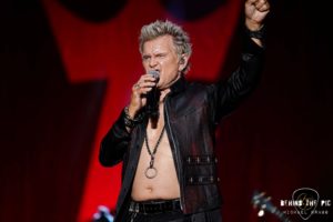 Billy Idol performs sold out show at Spartanburg Memorial Auditorium