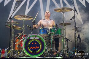 Coal Chamber performed as part of the Psychotherapy Sessions Tour at PNC Music Pavilion in Charlotte North Carolina