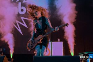 Coal Chamber performed as part of the Psychotherapy Sessions Tour at PNC Music Pavilion in Charlotte North Carolina