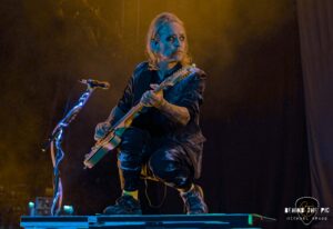 Coal Chamber performed as part of the Psychotherapy Sessions Tour at PNC Music Pavilion in Charlotte North Carolina