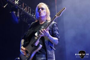 Coal Chamber performed as part of the Psychotherapy Sessions Tour at PNC Music Pavilion in Charlotte North Carolina