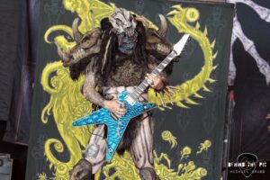 GWAR performed as part of the Psychotherapy Sessions Tour at PNC Music Pavilion in Charlotte North Carolina