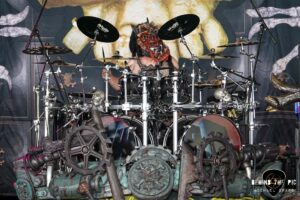 GWAR performed as part of the Psychotherapy Sessions Tour at PNC Music Pavilion in Charlotte North Carolina