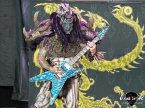GWAR performed as part of the Psychotherapy Sessions Tour at PNC Music Pavilion in Charlotte North Carolina