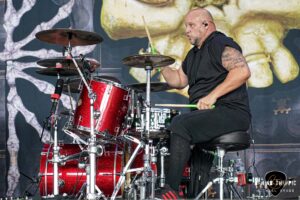 Nonpoint performed as part of the Psychotherapy Sessions Tour at PNC Music Pavilion in Charlotte North Carolina