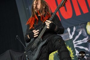 Nonpoint performed as part of the Psychotherapy Sessions Tour at PNC Music Pavilion in Charlotte North Carolina