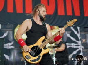 Nonpoint performed as part of the Psychotherapy Sessions Tour at PNC Music Pavilion in Charlotte North Carolina