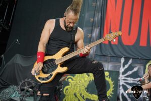 Nonpoint performed as part of the Psychotherapy Sessions Tour at PNC Music Pavilion in Charlotte North Carolina