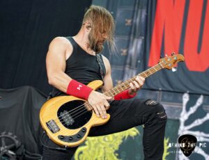 Nonpoint performed as part of the Psychotherapy Sessions Tour at PNC Music Pavilion in Charlotte North Carolina