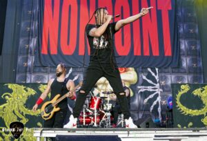 Nonpoint performed as part of the Psychotherapy Sessions Tour at PNC Music Pavilion in Charlotte North Carolina