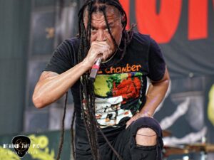 Nonpoint performed as part of the Psychotherapy Sessions Tour at PNC Music Pavilion in Charlotte North Carolina