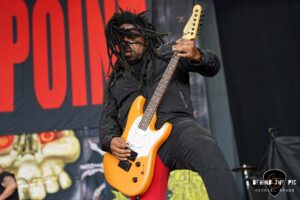 Nonpoint performed as part of the Psychotherapy Sessions Tour at PNC Music Pavilion in Charlotte North Carolina