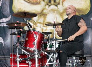 Nonpoint performed as part of the Psychotherapy Sessions Tour at PNC Music Pavilion in Charlotte North Carolina