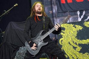 Nonpoint performed as part of the Psychotherapy Sessions Tour at PNC Music Pavilion in Charlotte North Carolina