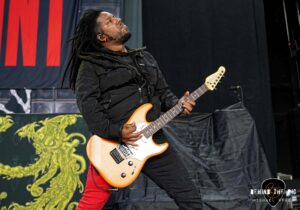 Nonpoint performed as part of the Psychotherapy Sessions Tour at PNC Music Pavilion in Charlotte North Carolina