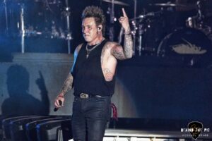 Papa Roach performed at CCNB Amphitheatre as part of The Revolutions Live Tour with Shinedown