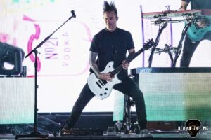 Papa Roach performed at CCNB Amphitheatre as part of The Revolutions Live Tour with Shinedown