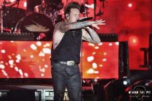 Papa Roach performed at CCNB Amphitheatre as part of The Revolutions Live Tour with Shinedown