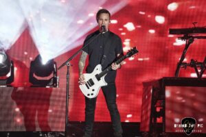 Papa Roach performed at CCNB Amphitheatre as part of The Revolutions Live Tour with Shinedown