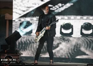 Papa Roach performed at CCNB Amphitheatre as part of The Revolutions Live Tour with Shinedown