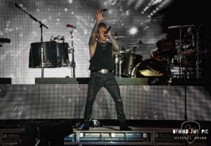 Papa Roach performed at CCNB Amphitheatre as part of The Revolutions Live Tour with Shinedown