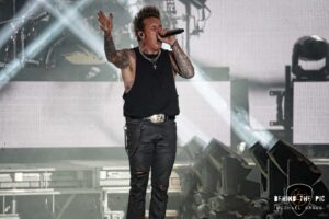 Papa Roach performed at CCNB Amphitheatre as part of The Revolutions Live Tour with Shinedown