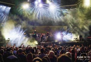 Papa Roach performed at CCNB Amphitheatre as part of The Revolutions Live Tour with Shinedown