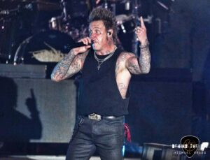 Papa Roach performed at CCNB Amphitheatre as part of The Revolutions Live Tour with Shinedown