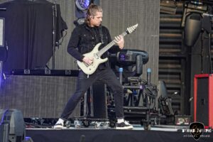 Spiritbox opened for Shinedown and Papa Roach at CCNB Amphitheatre in Simpsonville, SC as part of The Revolutions Live Tour