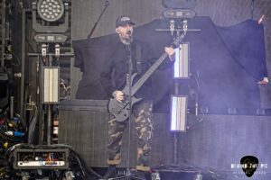 Spiritbox opened for Shinedown and Papa Roach at CCNB Amphitheatre in Simpsonville, SC as part of The Revolutions Live Tour