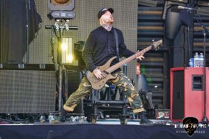 Spiritbox opened for Shinedown and Papa Roach at CCNB Amphitheatre in Simpsonville, SC as part of The Revolutions Live Tour