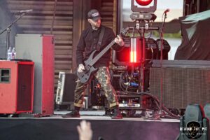 Spiritbox opened for Shinedown and Papa Roach at CCNB Amphitheatre in Simpsonville, SC as part of The Revolutions Live Tour