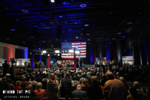 Donald Trump townhall with Laura Ingraham for Fow News Ingraham Angle in Greenville, South Carolina 2024 Primary