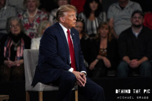 Donald Trump townhall with Laura Ingraham for Fow News Ingraham Angle in Greenville, South Carolina 2024 Primary