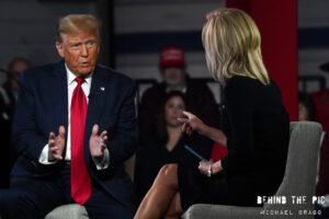 Donald Trump townhall with Laura Ingraham for Fow News Ingraham Angle in Greenville, South Carolina 2024 Primary